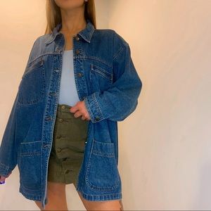 Northern Spirit Woman Drop Shoulder Denim Jacket